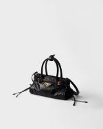 Prada Bonnie leather mini handbag - Image 7